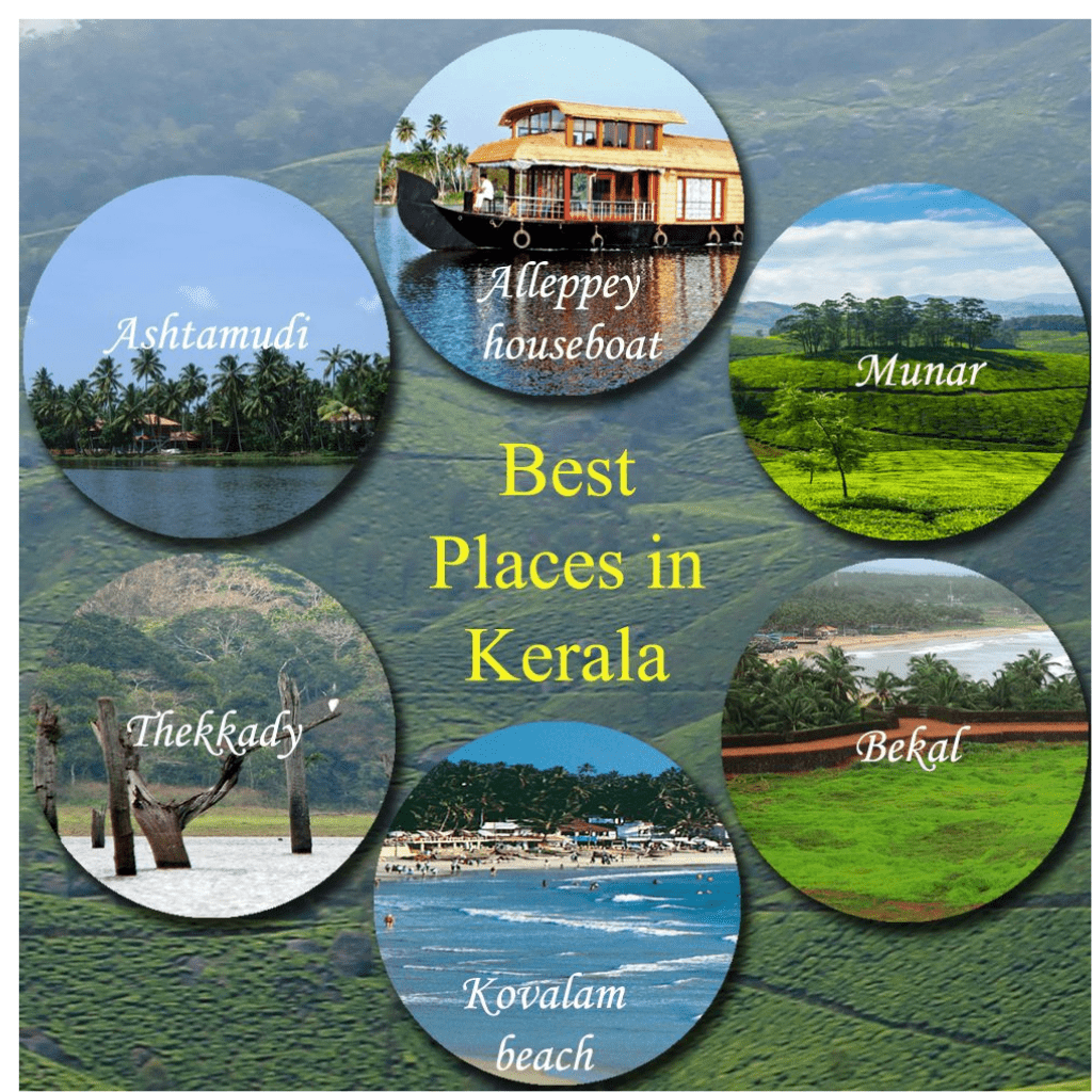 best places in kerala